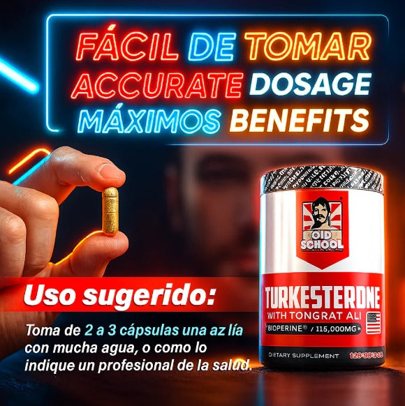 Turkesterone 1500mg Maximo potencial